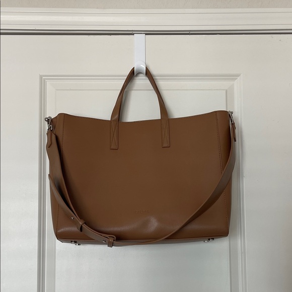 Calpak Haven Laptop Tote Bag-Toffee - Picture 1 of 15